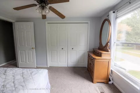 Bedroom - 243 Jackson St, Sunfield, MI 48890 photo 10 of 13