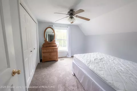 Bedroom - 243 Jackson St, Sunfield, MI 48890 photo 7 of 13