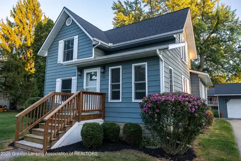 Exterior - 243 Jackson St, Sunfield, MI 48890 photo 7 of 23