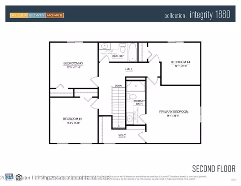 Floorplan - 2938 Moccasin Dr, Dewitt, MI 48820 photo 1 of 1