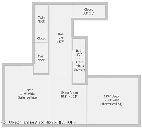 Floorplan - 515 Kipling Blvd, Lansing, MI 48912 photo 2 of 2