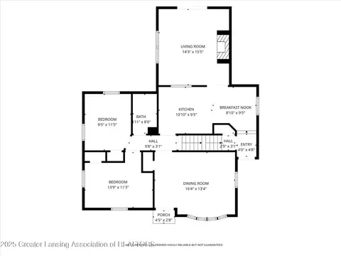 Floorplan - 4412 Devonshire Ave, Lansing, MI 48910 photo 3 of 4