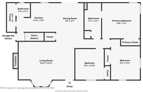 Floorplan - 416 Riverview Dr, Dewitt, MI 48820 photo 1 of 2