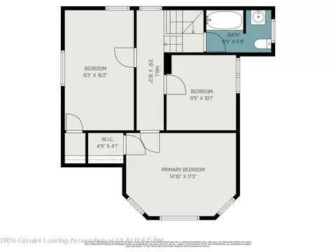 Floorplan - 305 E Middle St, Williamston, MI 48895 photo 2 of 3