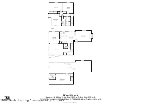 Floorplan - 1218 Pine St, Grand Ledge, MI 48837 photo 4 of 4