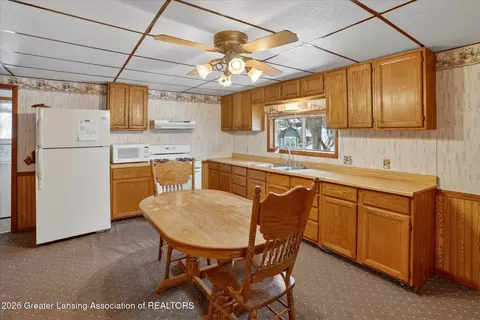 Kitchen - 132 Washington St, Maple Rapids, MI 48853 photo 1 of 2