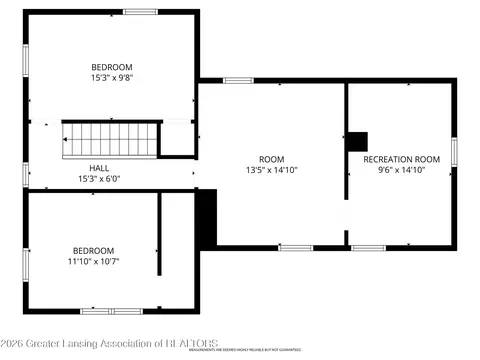 Floorplan - 132 Washington St, Maple Rapids, MI 48853 photo 2 of 4