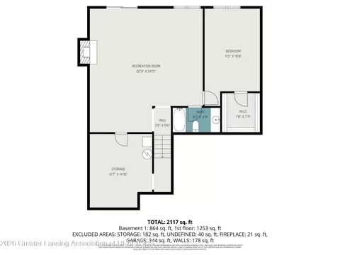 Floorplan - 1026 Brookside Dr, Lansing, MI 48917 photo 2 of 2