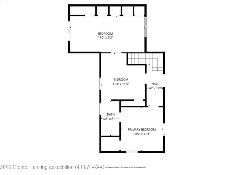 Floorplan - 1406 E Mount Hope Ave, Lansing, MI 48910 photo 2 of 4