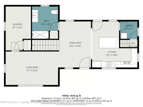 Floorplan - 6260 W Chadwick Rd, Dewitt, MI 48820 photo 4 of 6