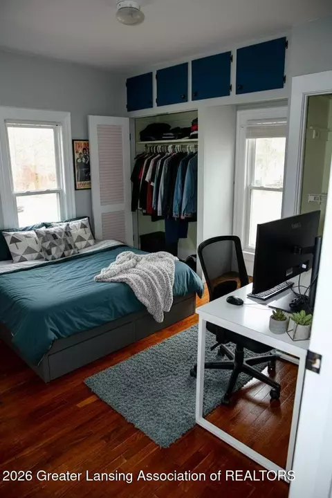 Bedroom - 334 Elm St, Mason, MI 48854 photo 2 of 9