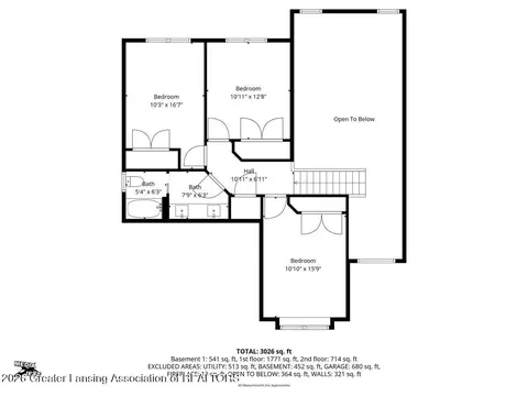 Floorplan - 13282 Blaisdell Dr, Dewitt, MI 48820 photo 2 of 3