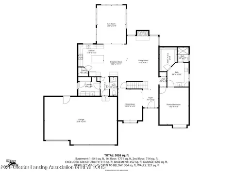 Floorplan - 13282 Blaisdell Dr, Dewitt, MI 48820 photo 1 of 3