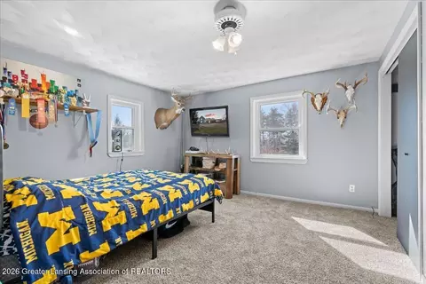 Bedroom - 8348 E Maple Rapids Rd, Elsie, MI 48831 photo 3 of 3