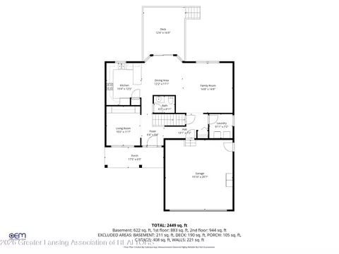 Floorplan - 3522 Ramsgate Dr, Lansing, MI 48906 photo 1 of 8