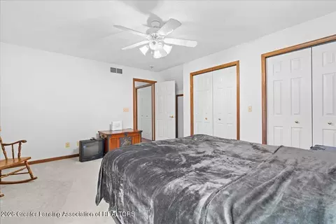 Bedroom - 1840 E Round Lake Rd, Dewitt, MI 48820 photo 4 of 5