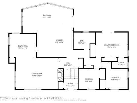 Floorplan - 13780 Hamersley Dr, Bath, MI 48808 photo 1 of 4