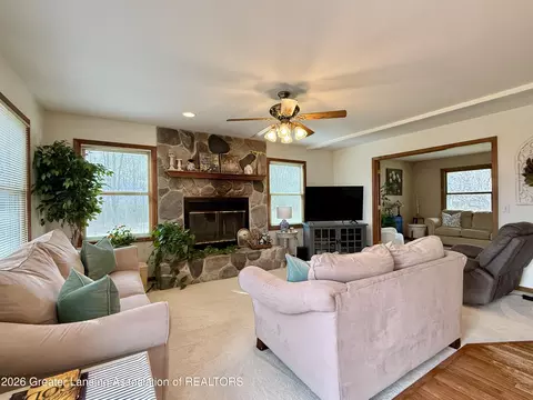 Living - 4416 N Smith Rd, Dimondale, MI 48821 photo 3 of 5