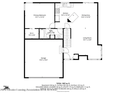 Floorplan - 12719 Ontonagon Dr, Dewitt, MI 48820 photo 5 of 8