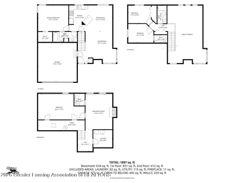 Floorplan - 12719 Ontonagon Dr, Dewitt, MI 48820 photo 4 of 8