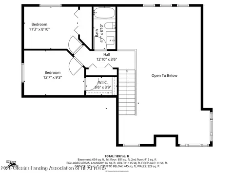 Floorplan - 12719 Ontonagon Dr, Dewitt, MI 48820 photo 2 of 8