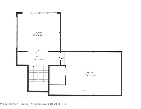 Floorplan - 6123 Cottage Dr, Haslett, MI 48840 photo 7 of 8
