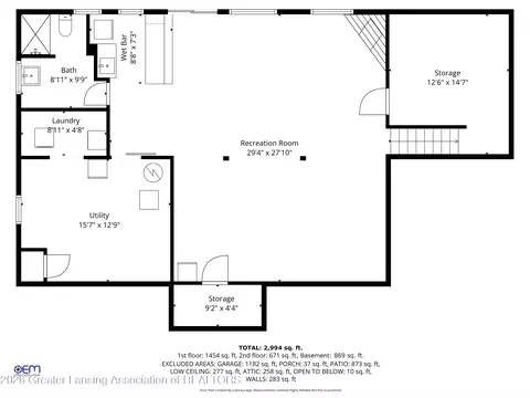 Floorplan - 7360 Delta River Dr, Lansing, MI 48906 photo 3 of 4