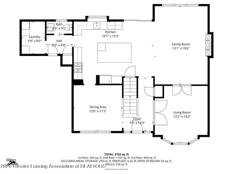 Floorplan - 3407 Hidden Ridge Dr, Dewitt, MI 48820 photo 3 of 4