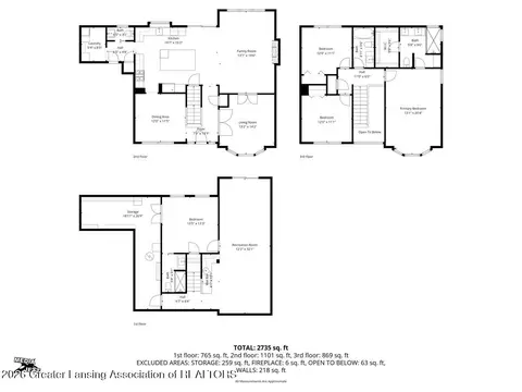 Floorplan - 3407 Hidden Ridge Dr, Dewitt, MI 48820 photo 2 of 4