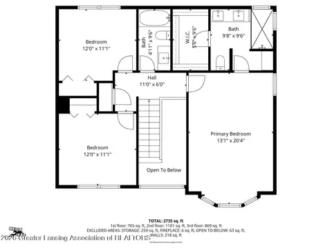 Floorplan - 3407 Hidden Ridge Dr, Dewitt, MI 48820 photo 4 of 4