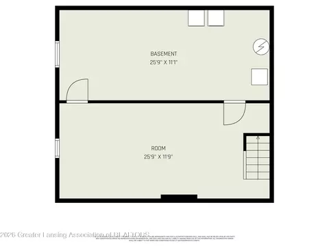 Floorplan - 401 W Brunswick Dr, Dewitt, MI 48820 photo 3 of 3