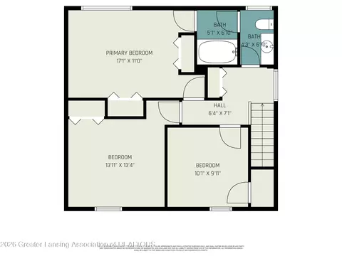 Floorplan - 401 W Brunswick Dr, Dewitt, MI 48820 photo 2 of 3