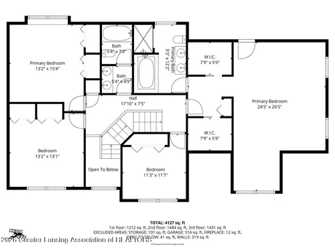 Floorplan - 3700 W Lehman Rd, Dewitt, MI 48820 photo 2 of 7