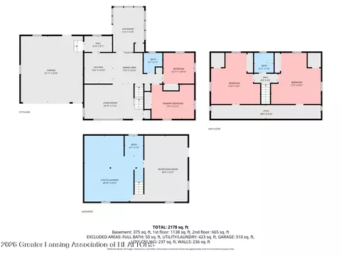 Floorplan - 1430 Primrose Ln, Dewitt, MI 48820 photo 4 of 4