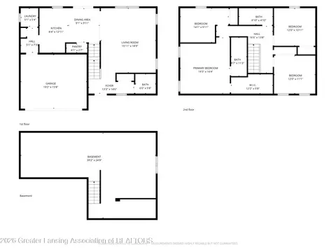 Floorplan - 5633 Bittern Dr, Holt, MI 48842 photo 3 of 6