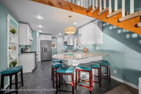 Kitchen - 1328 Shepard St, Crystal, MI 48818 photo 4 of 5