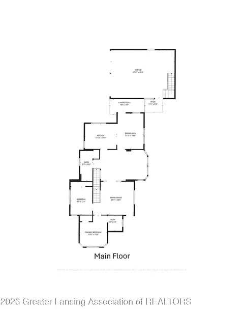 Floorplan - 652 E Jefferson St, Grand Ledge, MI 48837 photo 5 of 8