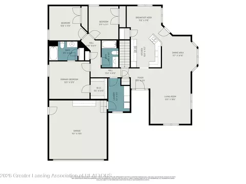 Floorplan - 3776 Burkhart Rd, Jackson, MI 49201 photo 2 of 2