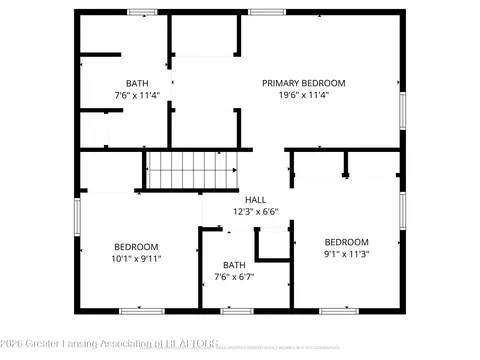 Floorplan - 732 N Edgar Rd, Mason, MI 48854 photo 2 of 4