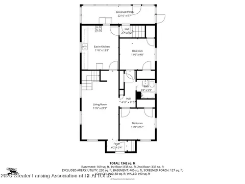Floorplan - 306 W Madison St, Dewitt, MI 48820 photo 2 of 4