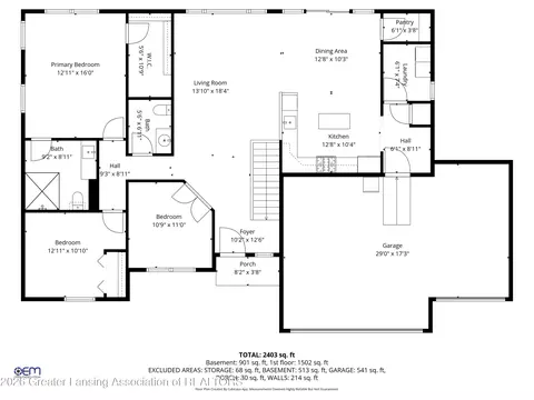 Floorplan - 1138 Matthaei Ct, Mason, MI 48854 photo 3 of 3