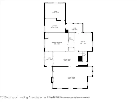 Floorplan - 218 E Main St, Vernon, MI 48476 photo 1 of 3
