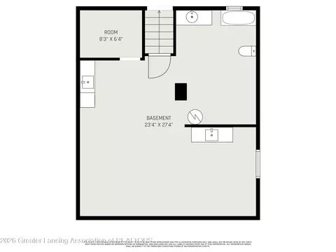 Floorplan - 1215 Chittock Ave, Jackson, MI 49203 photo 1 of 4