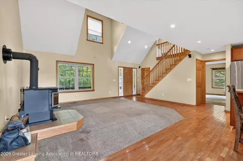 Living - 1300 E Round Lake Rd, Dewitt, MI 48820 photo 4 of 6