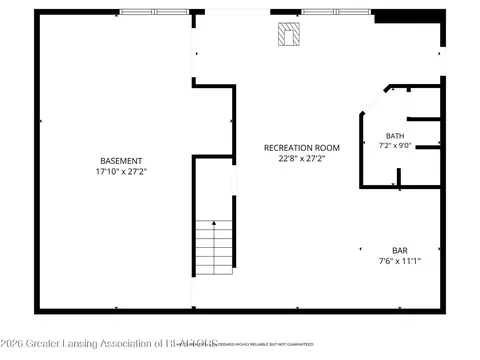 Floorplan - 1300 E Round Lake Rd, Dewitt, MI 48820 photo 4 of 5