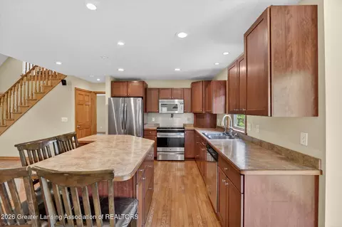 Kitchen - 1300 E Round Lake Rd, Dewitt, MI 48820 photo 1 of 4