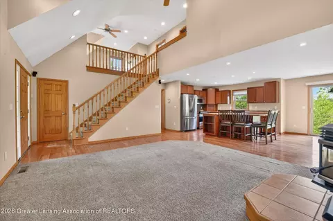 Living - 1300 E Round Lake Rd, Dewitt, MI 48820 photo 2 of 6