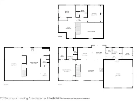 Floorplan - 1300 E Round Lake Rd, Dewitt, MI 48820 photo 3 of 5