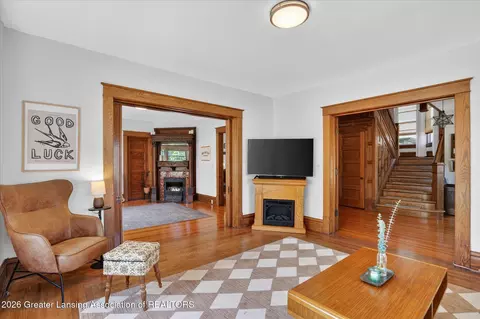 Living - 424 E Jefferson St, Grand Ledge, MI 48837 photo 4 of 4