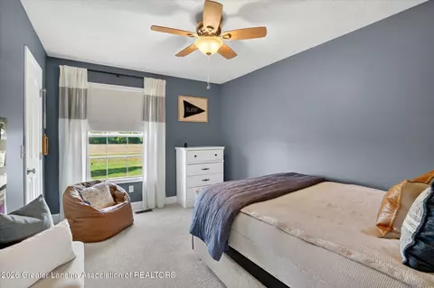Bedroom - 11430 W Howe Rd, Eagle, MI 48822 photo 5 of 6